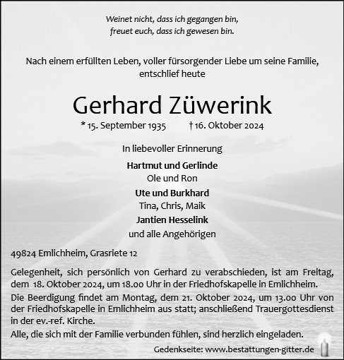 Gerhard Züwerink