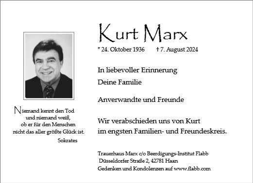 Kurt Marx