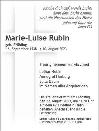 Marie-Luise Rubin