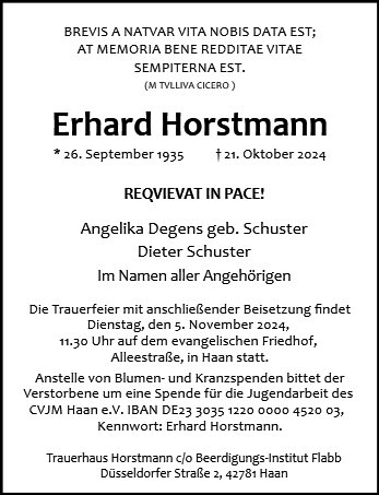 Erhard Horstmann