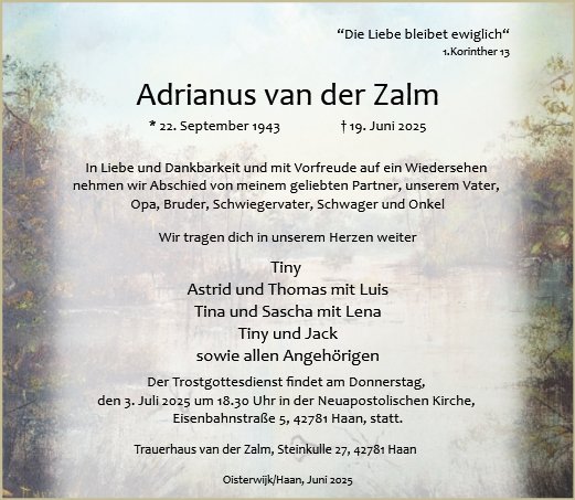 Adrianus van der Zalm