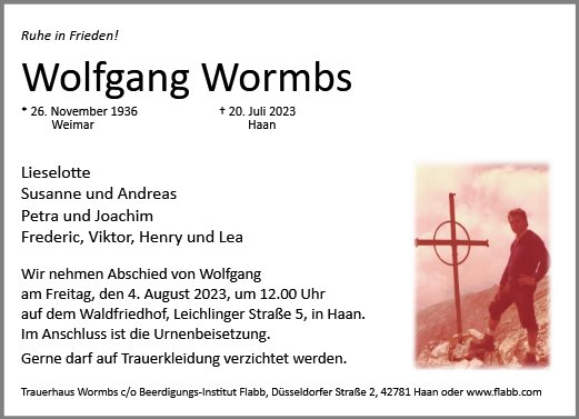 Wolfgang Wormbs