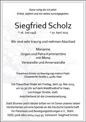 Siegfried Scholz