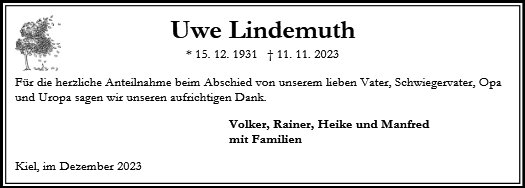 Uwe Lindemuth