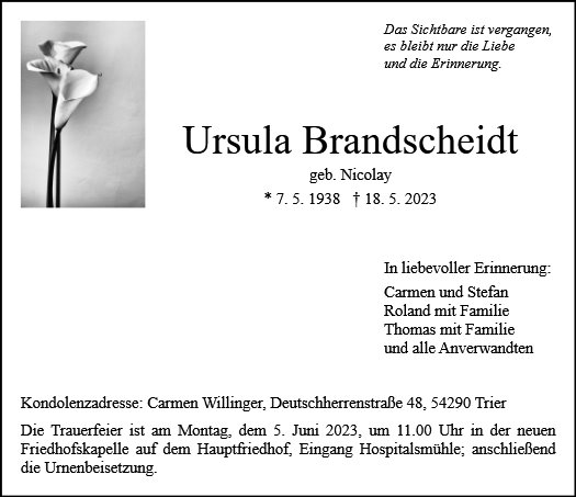 Ursula Brandscheidt