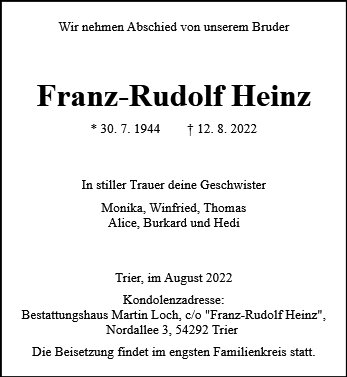 Franz-Rudolf Heinz