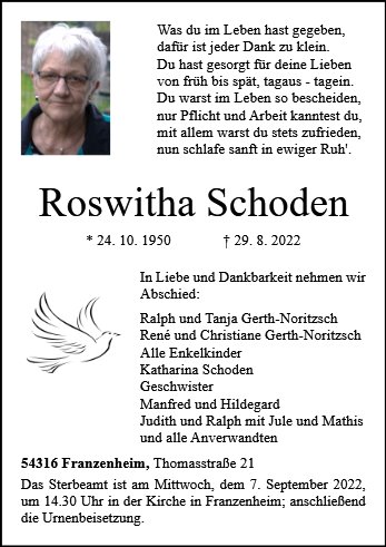 Roswitha Schoden