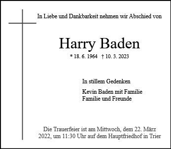 Harry Baden