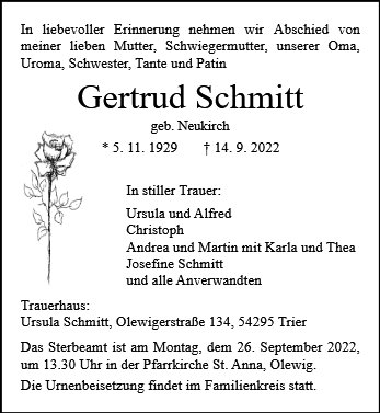 Gertrud Schmitt