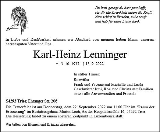 Karl-Heinz Lenninger