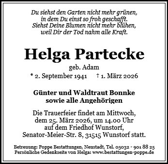 Helga Partecke