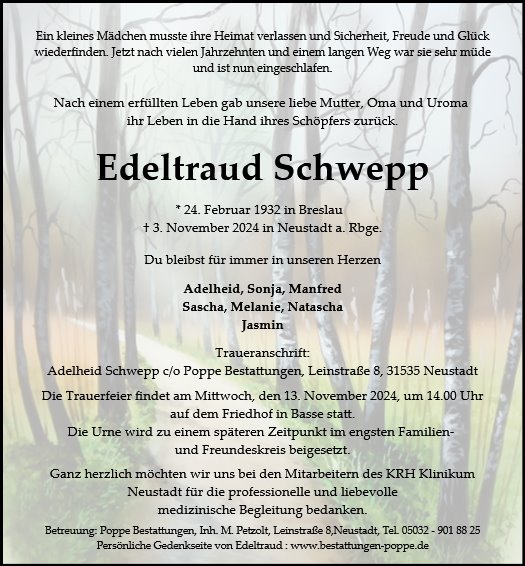 Edeltraud Schwepp