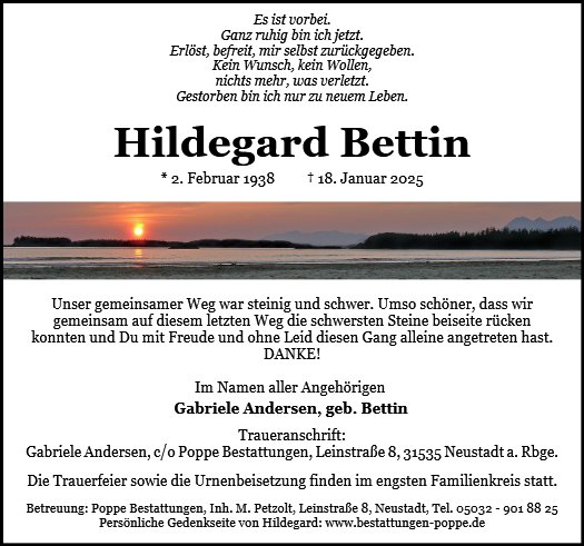 Hildegard Bettin