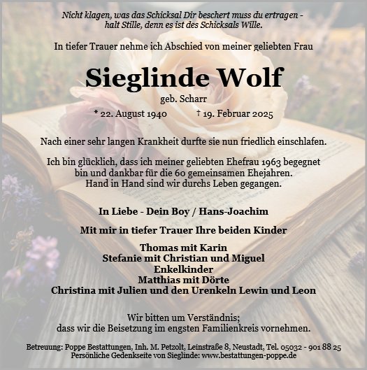 Sieglinde Wolf