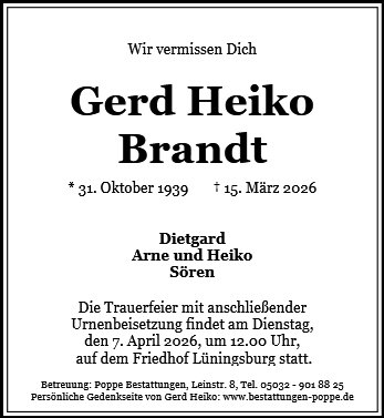 Gerd Heiko Brandt