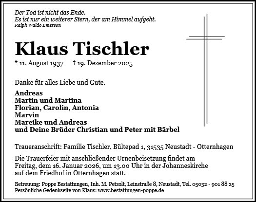 Klaus Tischler