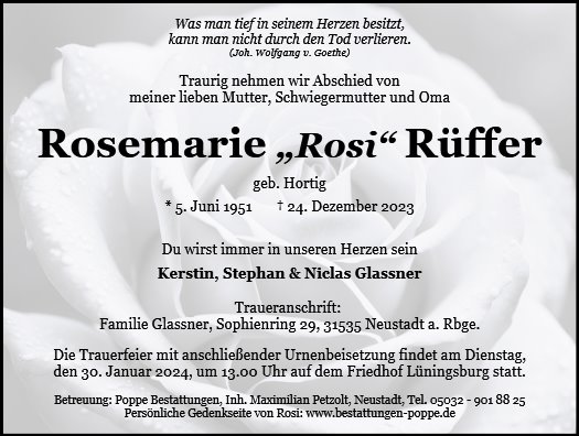 Rosemarie Rüffer