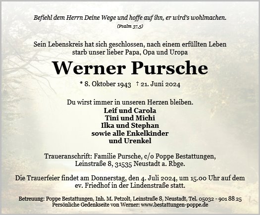 Werner Pursche