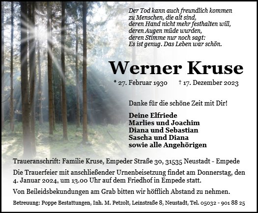 Werner Kruse