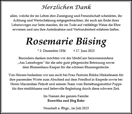 Rosemarie Büsing