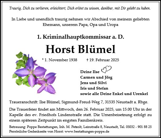 Horst Blümel