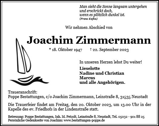 Joachim Zimmermann