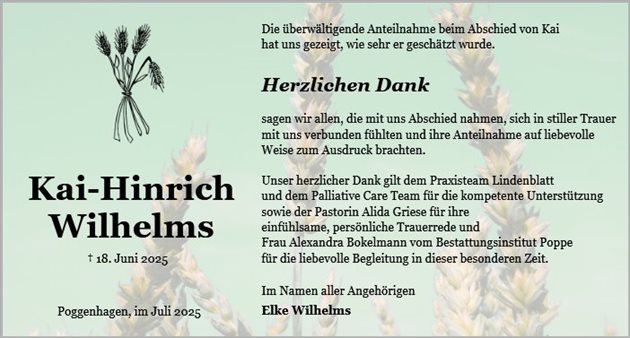 Kai-Hinrich Wilhelms