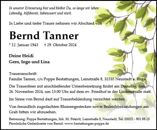 Bernd Tanner