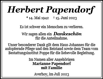 Herbert Papendorf