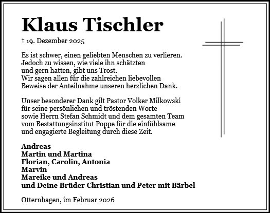 Klaus Tischler