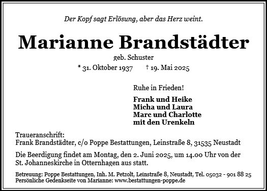 Marianne Brandstädter