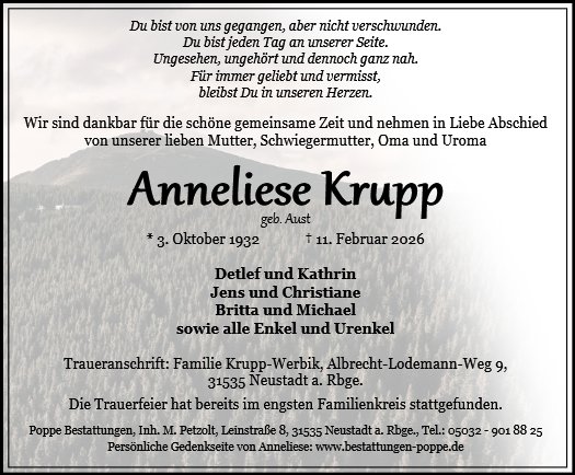 Anneliese Krupp