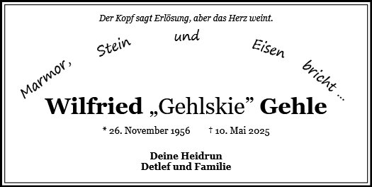 Wilfried Gehle