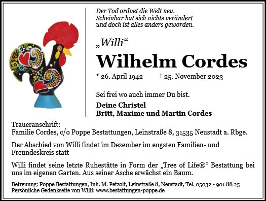 Wilhelm Cordes