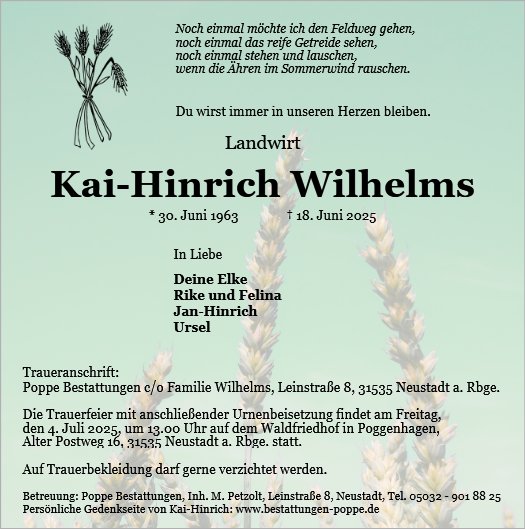Kai-Hinrich Wilhelms