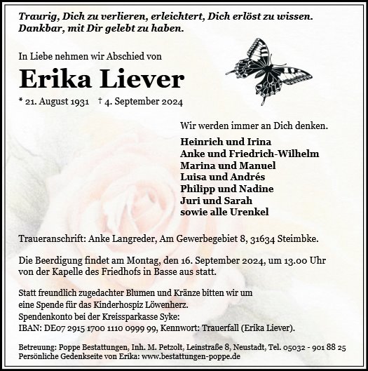 Erika Liever