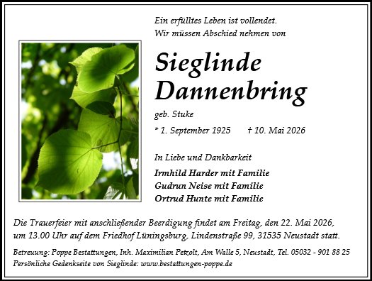 Sieglinde Dannenbring
