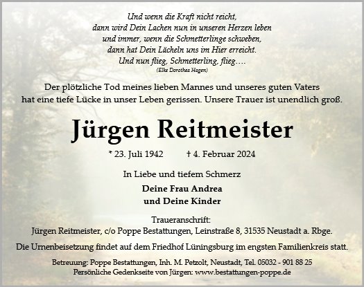 Jürgen Reitmeister
