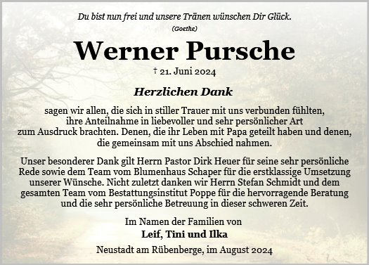 Werner Pursche