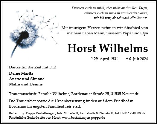 Horst Wilhelms