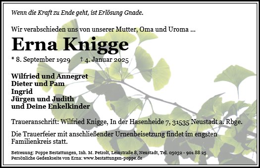 Erna Knigge