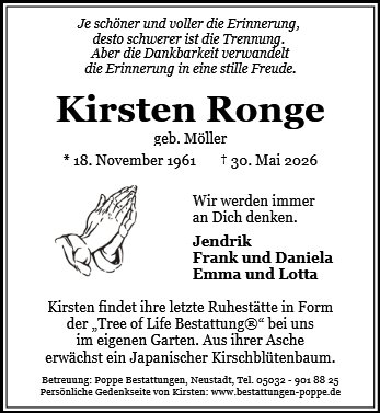 Kirsten Ronge