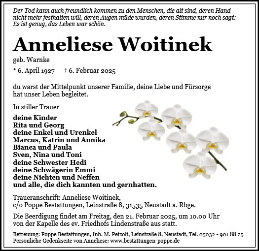 Anneliese Woitinek