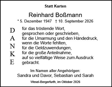Reinhard Boßmann