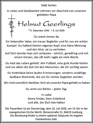 Helmut Geerlings