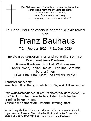 Franz Bauhaus