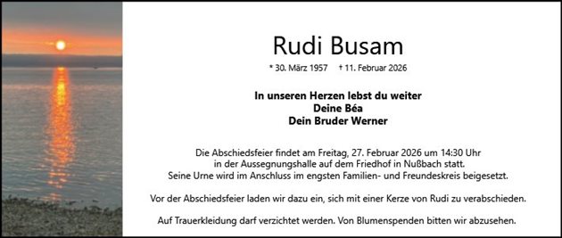 Rudolf Busam