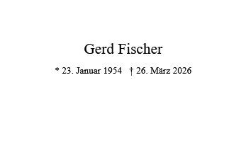 Gerd Fischer