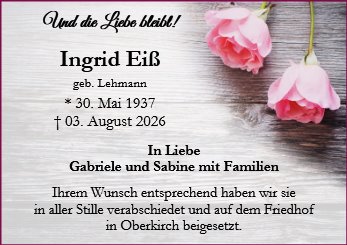 Ingrid Eiß