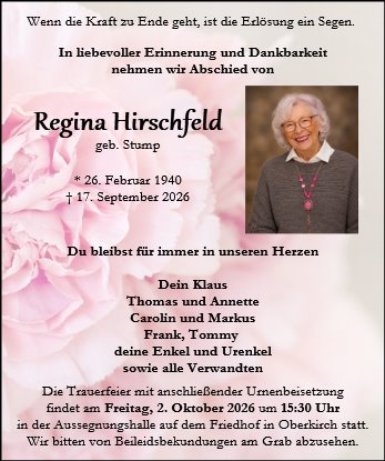 Regina Marianne Hirschfeld